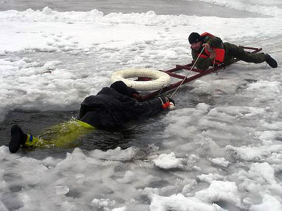 Правила поведения на водоемах в зимний период.