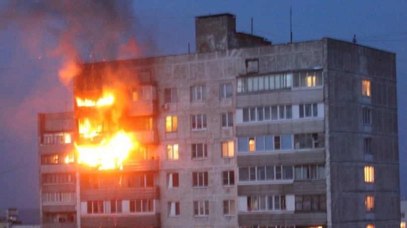 Правила поведения при пожаре в многоэтажном здании.