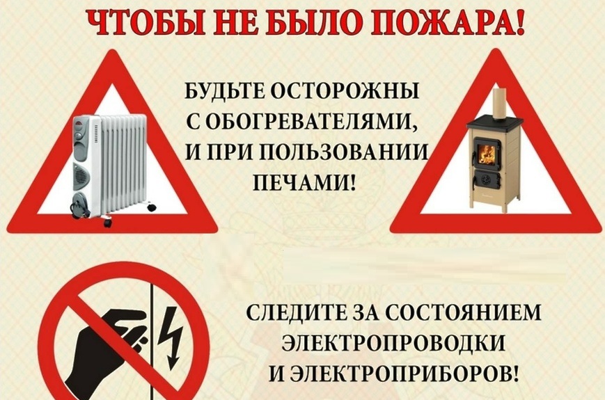 Меры пожарной безопасности при пользовании электрическими, газовыми приборами и печным отоплением.