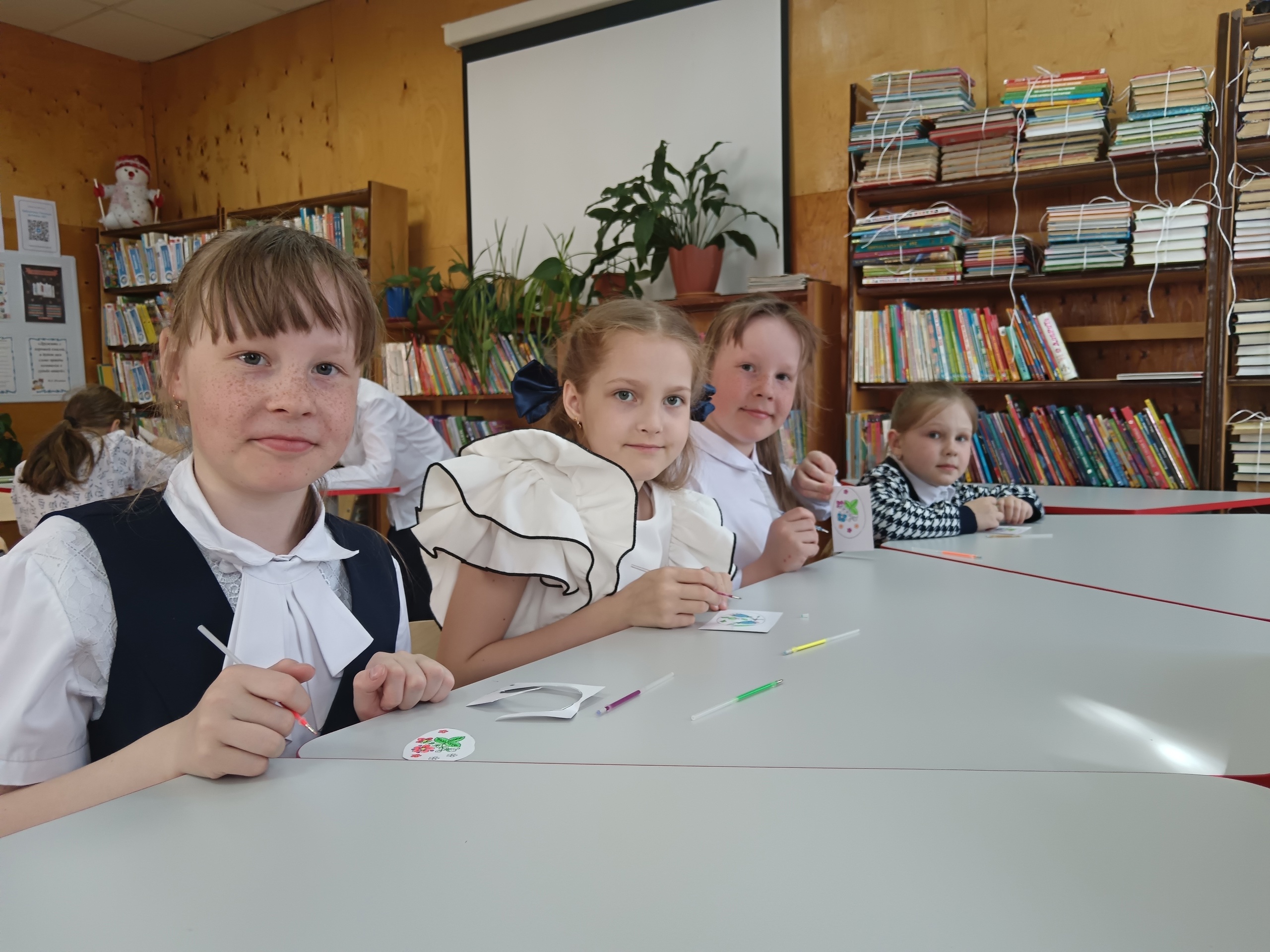 🌷 Пасхальное творчество в библиотеке!.