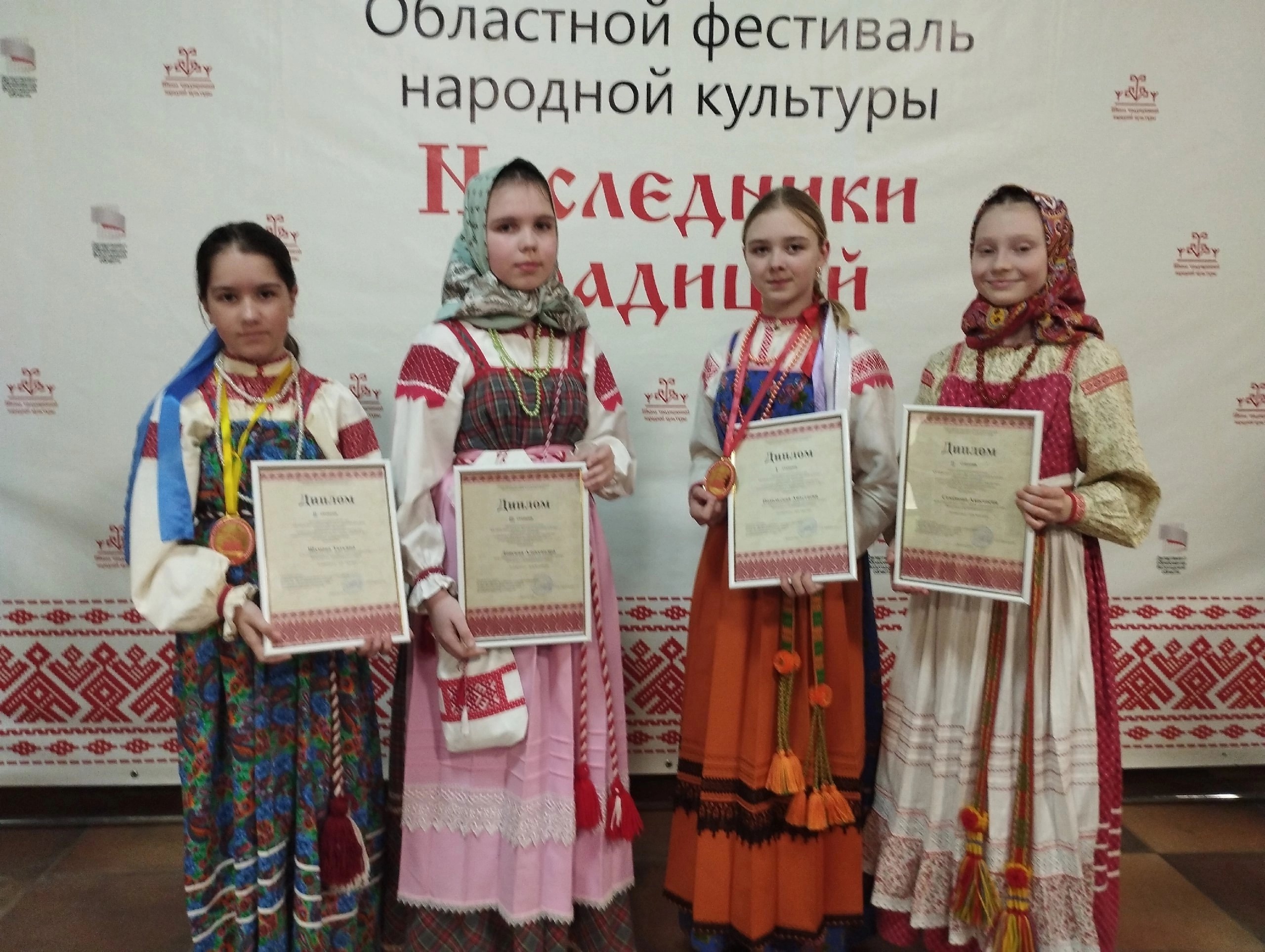 Нюксенские ребята приняли участие в ХХ Областном детском фестивале народной культуры &quot;Наследники традиций&quot;.