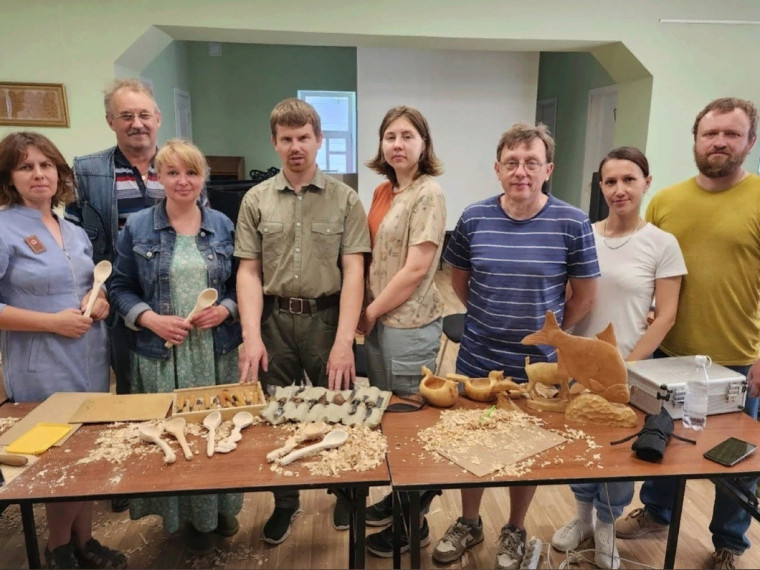 Участие в семинаре «Резьба по дереву».. Участие в семинаре «Резьба по дереву»..