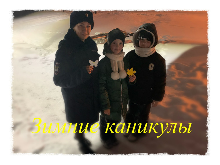 Профилактическое мероприятие «Зимние каникулы». Профилактическое мероприятие «Зимние каникулы».