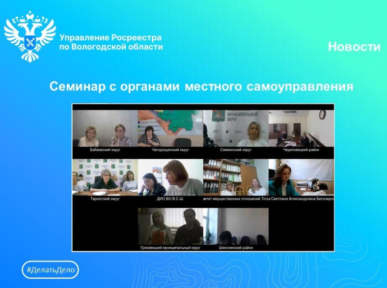 Актуальные вопросы учетно-регистрационных действий на недвижимость обсудили на совещании в Вологодском Росреестре. Актуальные вопросы учетно-регистрационных действий на недвижимость обсудили на совещании в Вологодском Росреестре.