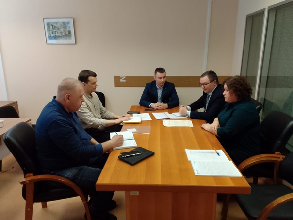 Встреча в департаменте строительства. Встреча в департаменте строительства.